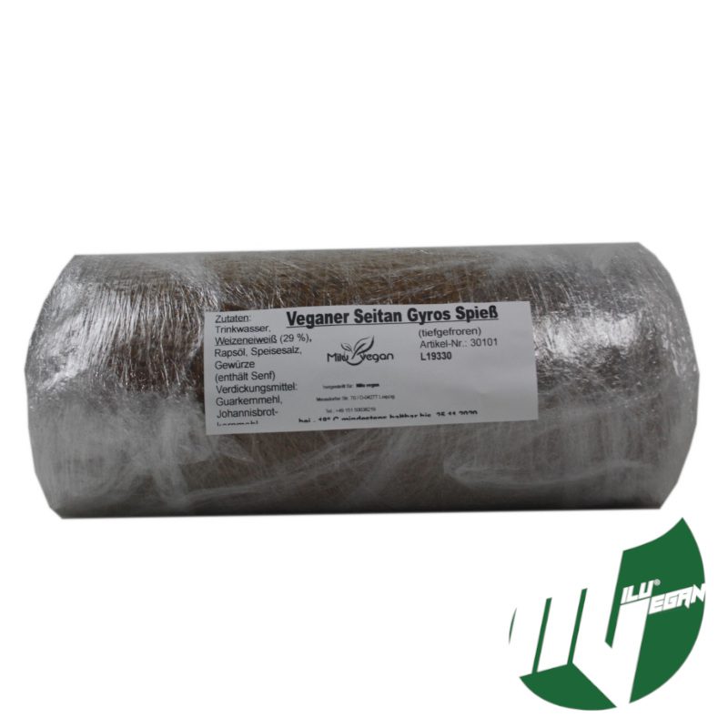 Veganer Gyros Kegel 74,15 € (4×6 kg = 24 kg Karton) – Milu-Vegan.de