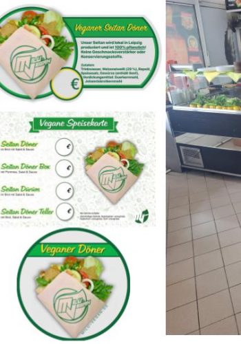 Veganer Döner Präsentation Milu Vegan